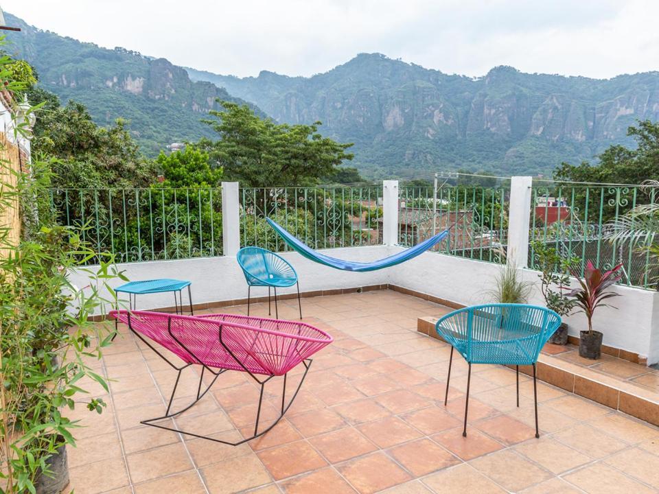 Colibri Turquesa Hotel Tepoztlán Buitenkant foto